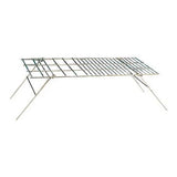 World Famous Rust-Resistant Steel Campers Campfire Cooking Grill 24 x 12 Inches
