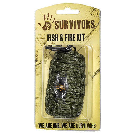 12 Survivors Fish and Fire Emergency Kit