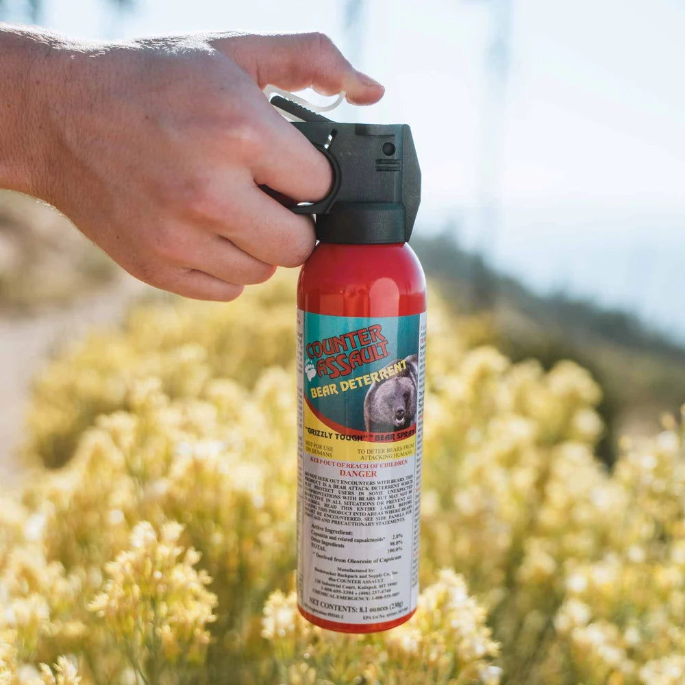 Counter Assault 8.1 Oz / 10.2 Oz Bear Spray Combo Pack