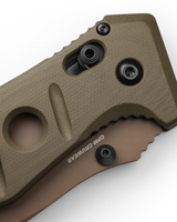 Benchmade Adamas® Tactical Folding Knife | OD Green G10 Handle (275SFE-2)