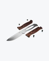 Benchmade Saddle Mountain Skinner | Stabilized Wood | Drop Point (15002)