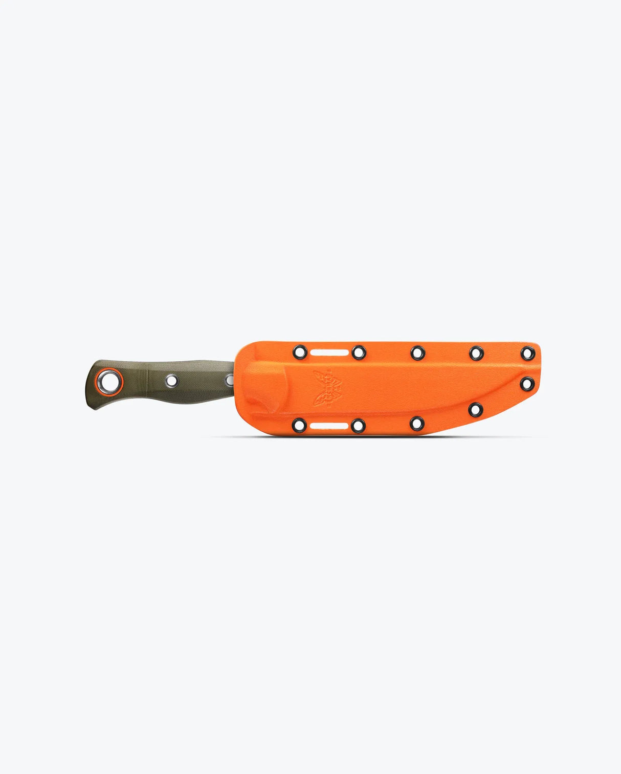 Benchmade Meatcrafter® knife in orange Boltaron® sheath