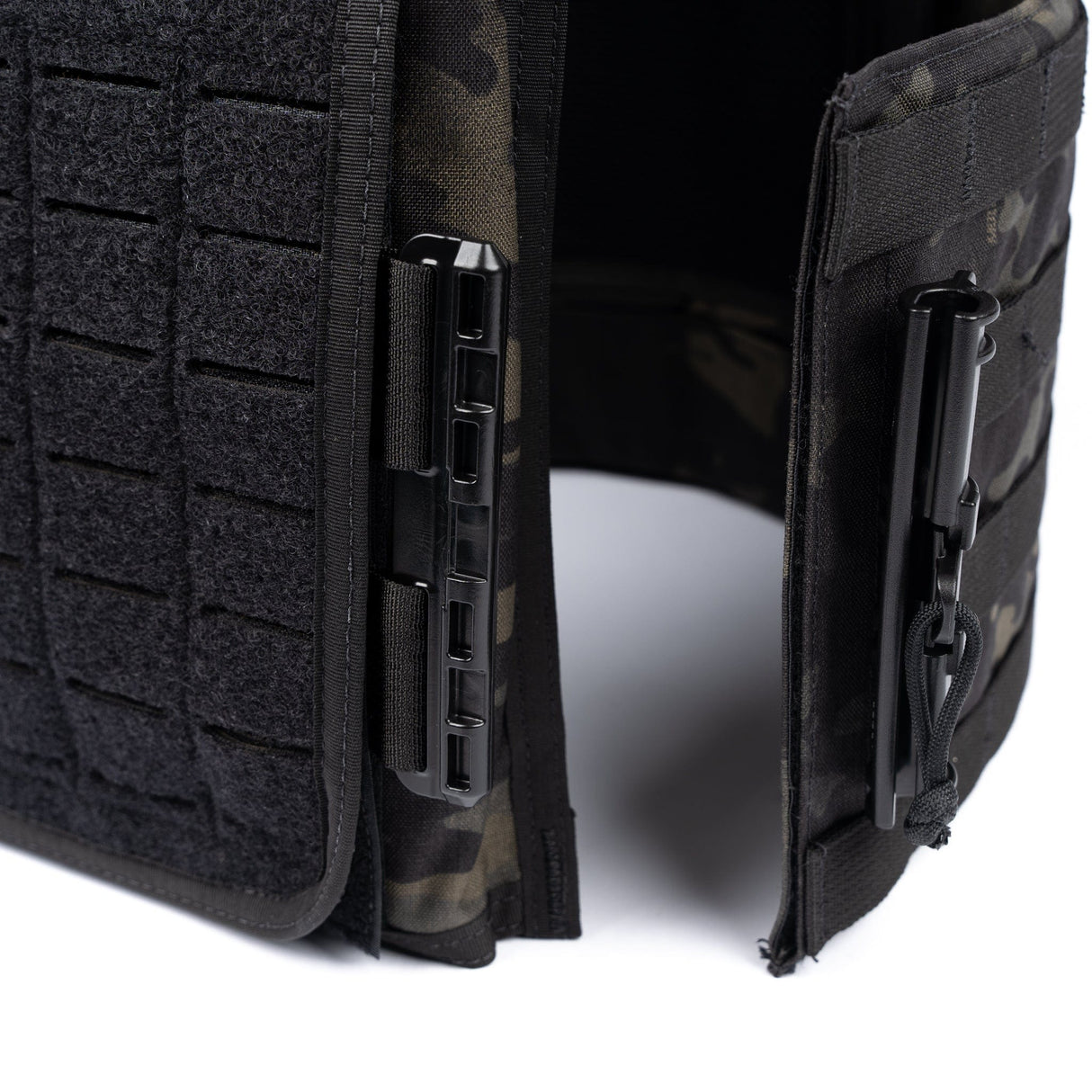 Premier Core Mission Plate Carrier with Level IIIA Cummerbund Armor waist clip