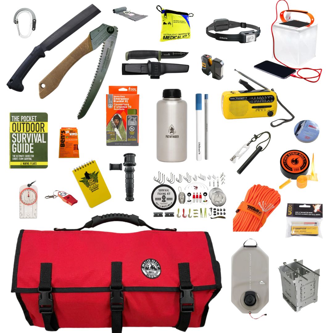 Fully Loaded Bug Out Roll – Emergency Survival Kit (CP Edition)