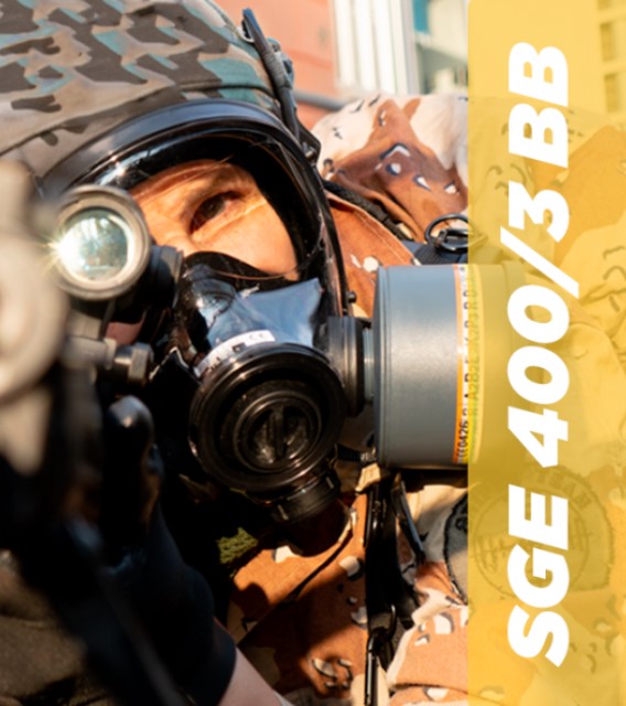 MESTEL Safety SGE 400/3BB  (CBRN Defense)