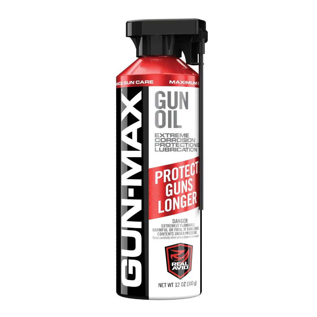 Real Avid Gun-Max Gun Oil - 12 oz Aerosol