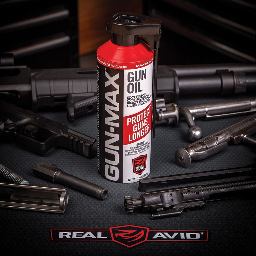 Real Avid Gun-Max Gun Oil - 12 oz Aerosol