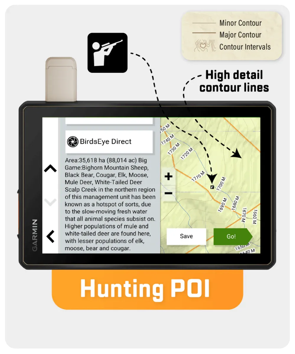Alberta Backroad GPS Map (8GB SD Card) | Garmin Compatible Navigation