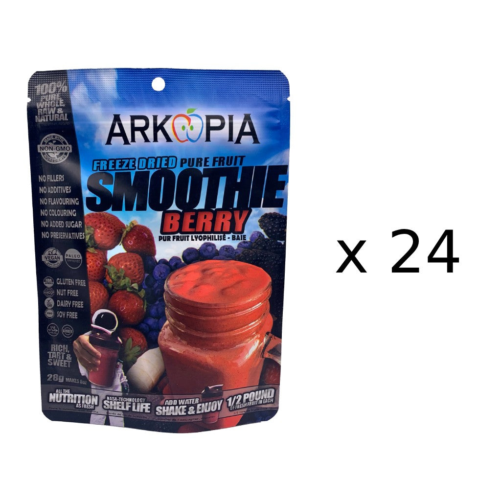 Arkopia Freeze-Dried Berry Smoothie Pack – 25-Year Shelf Life
