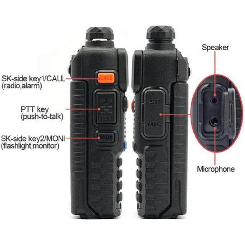 BaoFeng UV-5R 5W Dual Band (VHF/UHF) Analog Portable Two-Way Radio