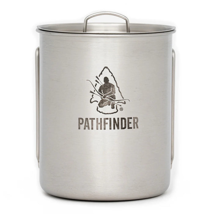 Pathfinder 32 oz Stainless Water Bottle + Cup + Stove Set