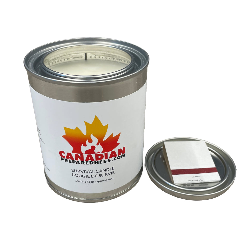 36 Emergency Candles - Long Burn Time For Power Outages, Camping, Survival Kits