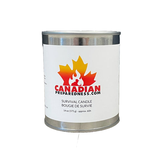 Canadian Preparedness Emergency Survival Candle - 60 Hours