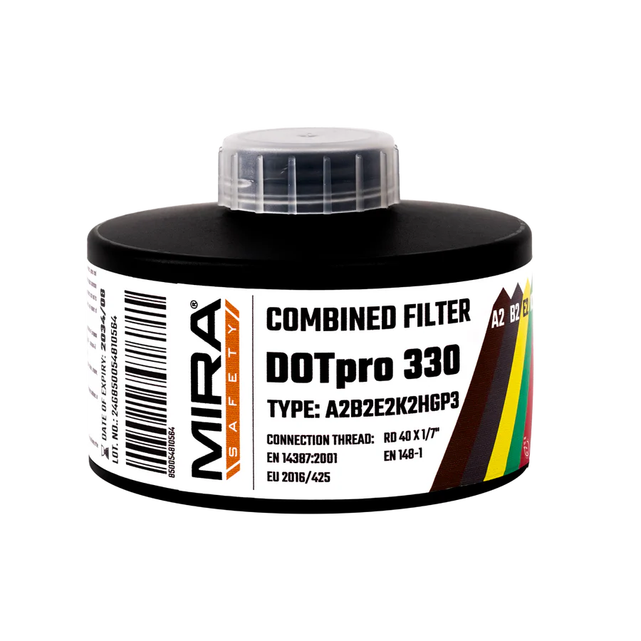 MIRA Safety DotPro 330 40mm Gas Mask Filter