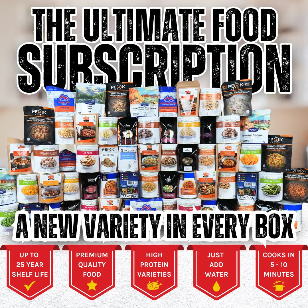 Emergency Food Variety Subscription Box