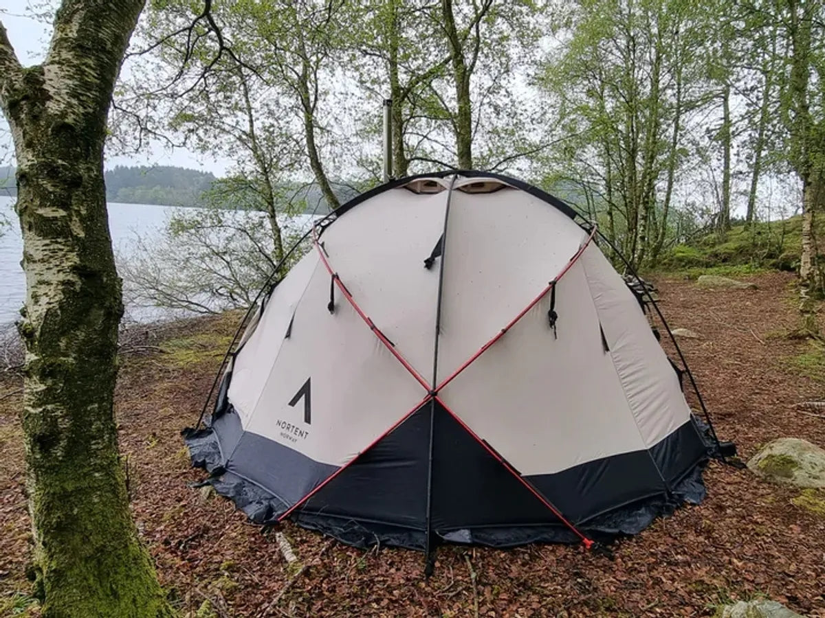 [さい] NORTENT Gamme 6 PC Oak Brown NorTent Gamme 6 | Winter Hot Tent for 6 People – Canadian Preparedness