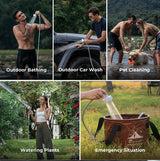 Flextail MAX SHOWER | Ultralight Rechargeable Instant Outdoor Shower