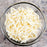 Nutristore Freeze Dried Mozzarella Cheese in a glass bowl