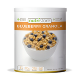 Nutristore Freeze Dried Blueberry Granola 1.86 lb Can