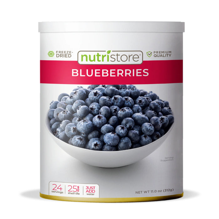 Nutristore Freeze Dried Blueberries #10 Can