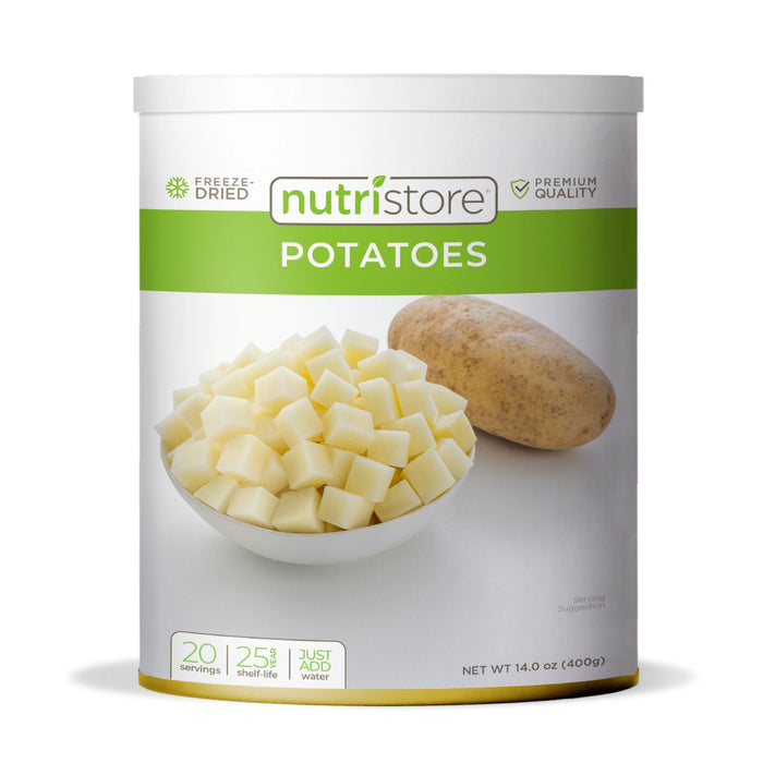 Nutristore Freeze Dried Potatoes #10 Can