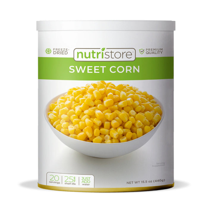 Nutristore Freeze Dried Sweet Corn