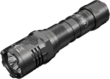 Nitecore P20iX 4000-lumen tactical flashlight front view