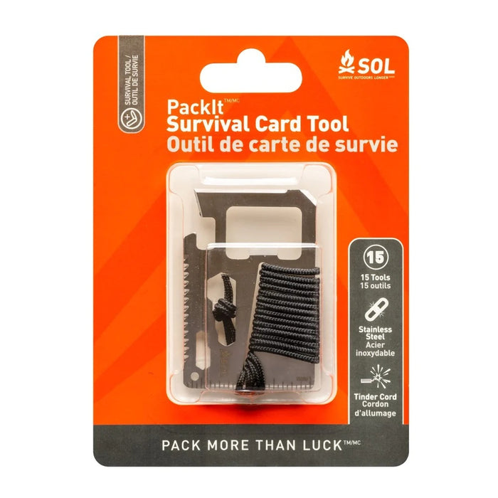 SOL PackIt Survival Card Tool