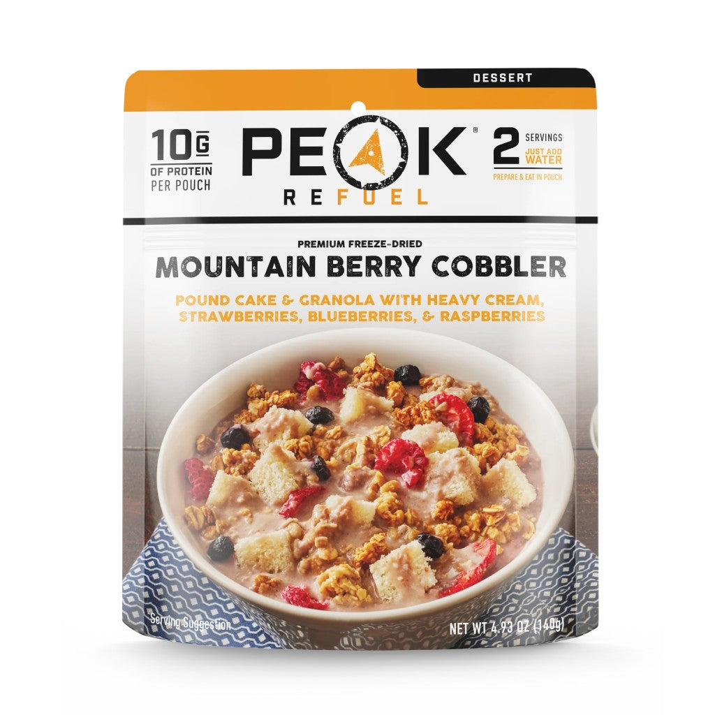 Freeze Dried Mountain Berry Cobbler