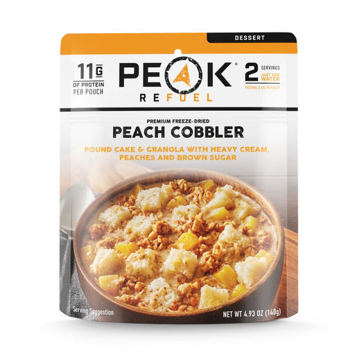Peak Refuel Peach Cobbler 140g Pouch