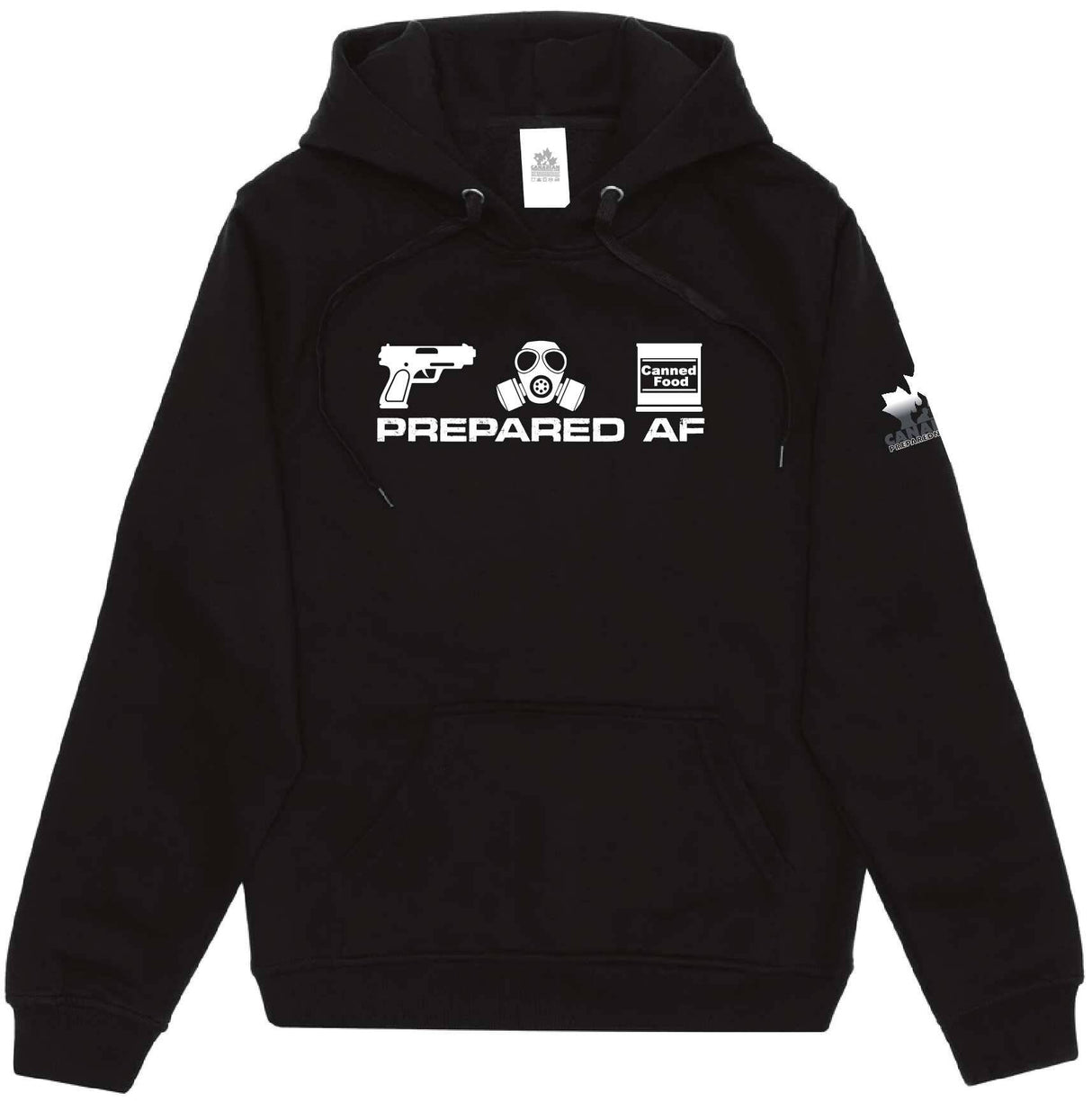 Unisex Prepared AF Hoodie | Canadian Preparedness