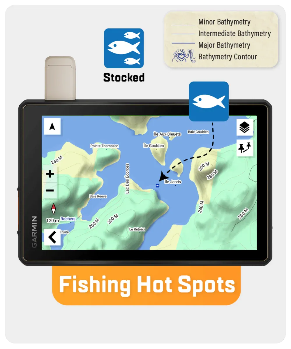 Quebec Backroad GPS Map (8GB SD Card) | Garmin Compatible Navigation
