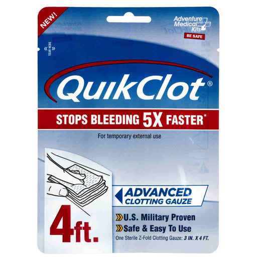 QuikClot Gauze 3" x 4' | Adventure Medical Kits