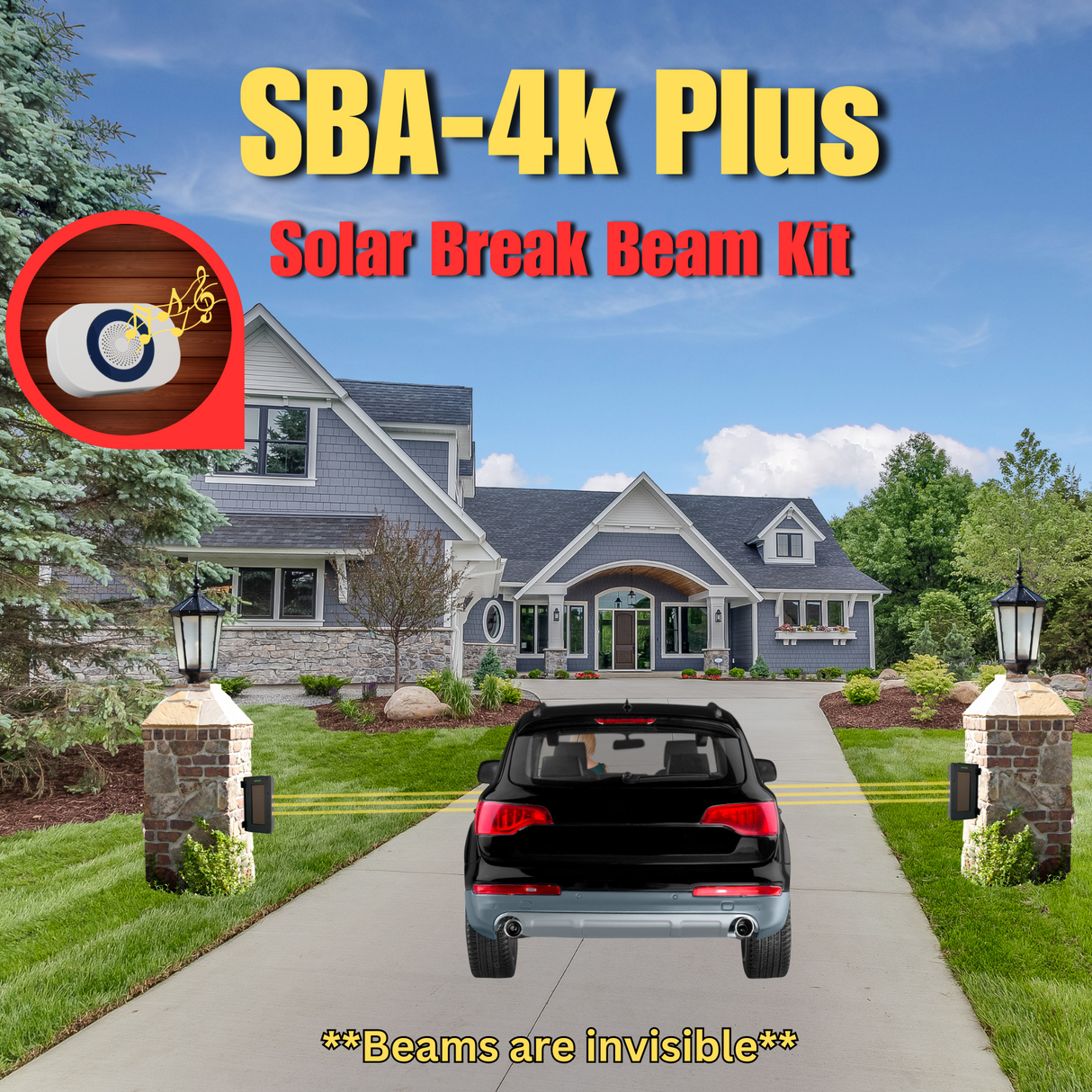 Dakota Alert SBA 4k Plus Solar Vehicle Sensing Device