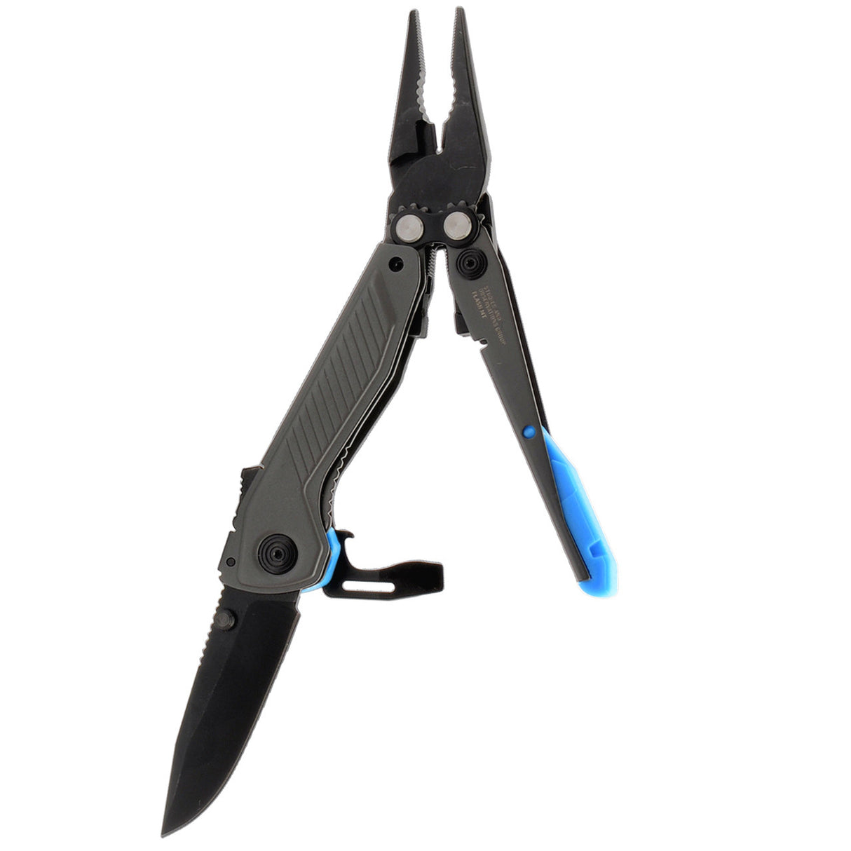 SOG Flash MT Multi-Tool | Urban Gray + Cyan (29-55-02-41)