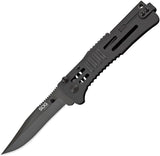 SOG SlimJim Lockback Assisted Opening Knife | Black (SJ-32CP)