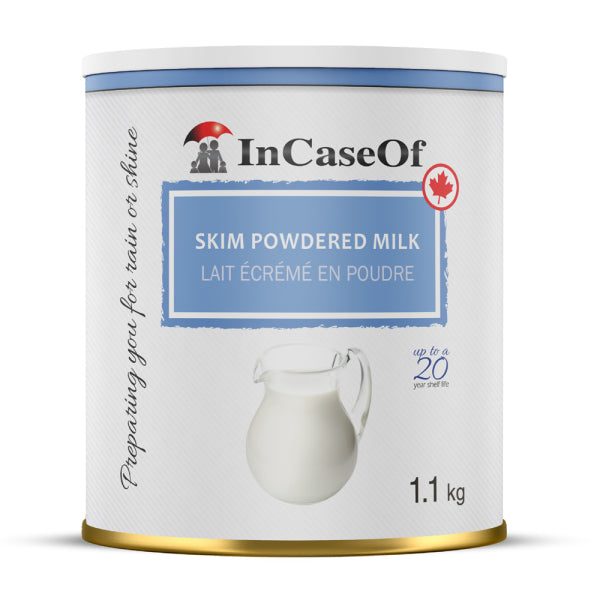 In Case Of Instant Powdered Skim Milk #10 Can