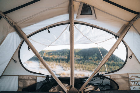 SMRT Tent "THE SOFTSHELL" Tent Inside view