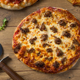 Nutristore Freeze Dried Sausage Crumbles as pizza topping