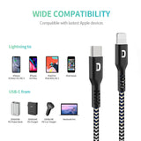 Zendure SuperCord USB-C to Lightning Cable (1m/3.3 ft.)