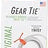 2 Orange Nite-Ize Gear Tie | 12" Reusable Rubber Twist Tie | 2 Pack