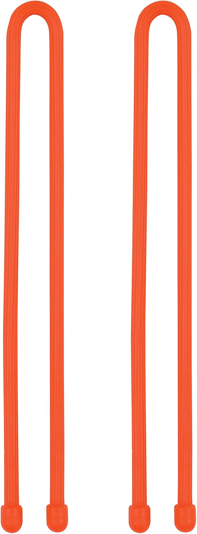 Orange Nite-Ize Gear Tie 12" Reusable Rubber Twist Tie 2 Pack