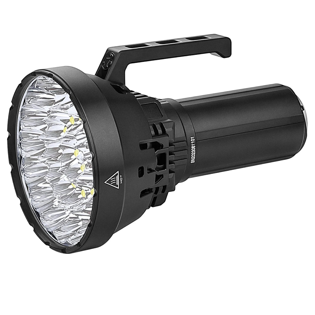 the world brightest flashlight , the Imalent MS32 