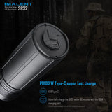 Imalent SR32 120,000 Lumens Flashlight | 2080 Meters