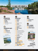 Northeastern Ontario Backroad Mapbooks- 6th Edition | BRMB