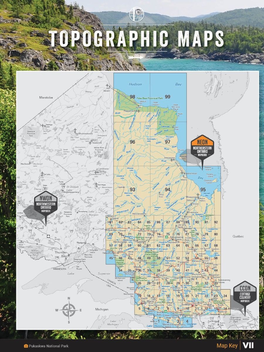 Northeastern Ontario Backroad Mapbooks- 6th Edition | BRMB