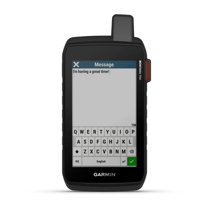 Garmin Montana 700i Handheld GPS Device with inReach Technology