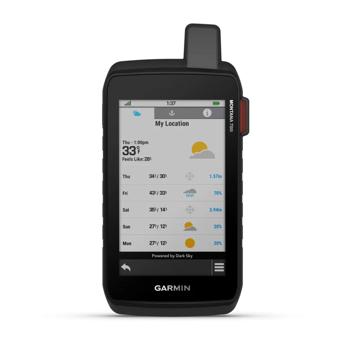 Garmin Montana 700i Handheld GPS Device with inReach Technology