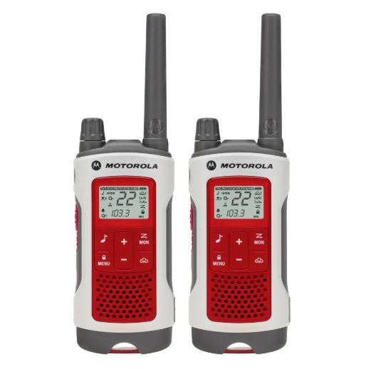 Motorola Talkabout T482 EMERGENCY Walkie Talkie (GMRS/ FRS) (2 pack)