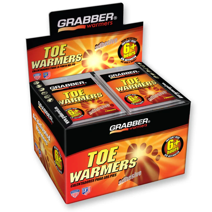 Grabber® Toe Warmers | Instant Air-Activated Heat (Up to 8 Hours!)